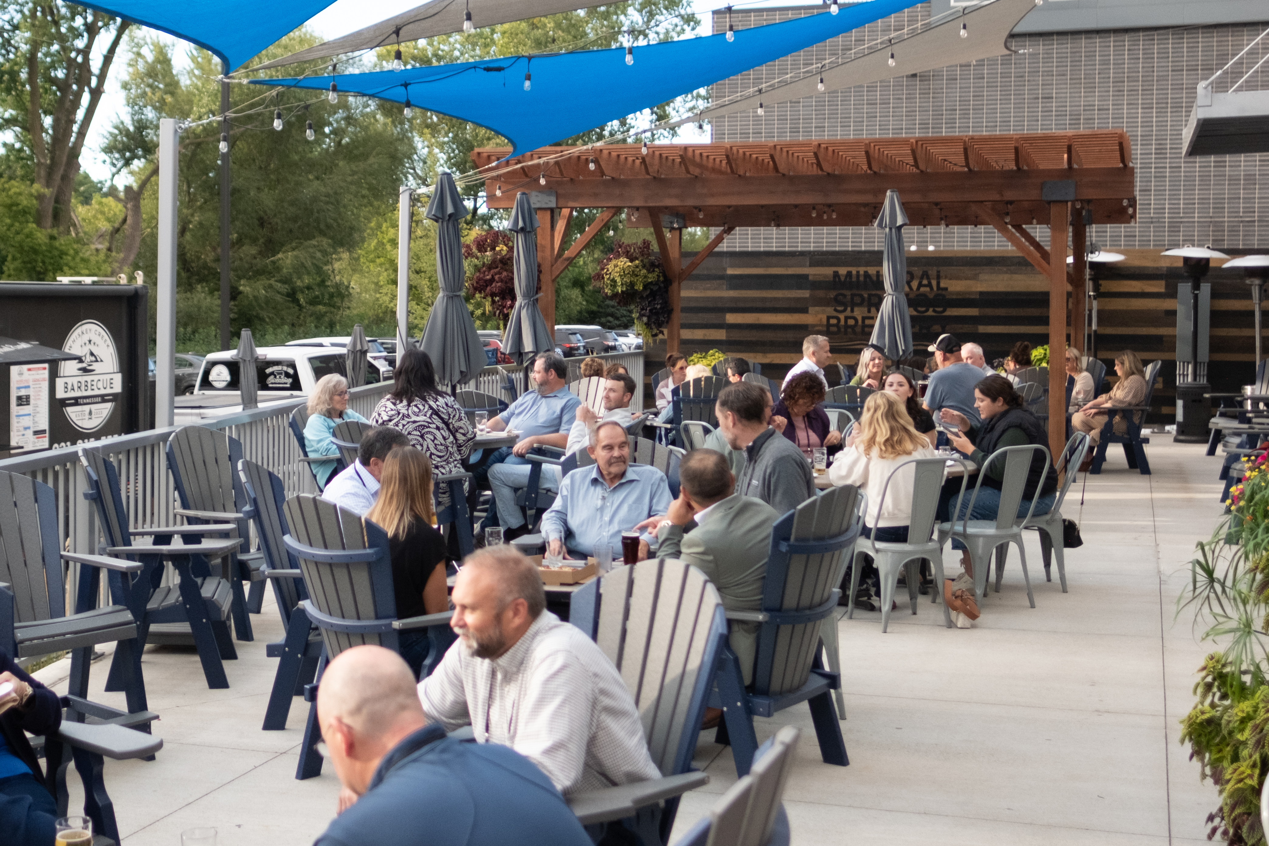 Attendees connecting at the Rooted & Rising Rural Forum